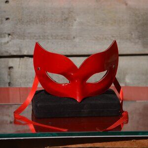 Patent Leather Theater Mask / Cosplay New